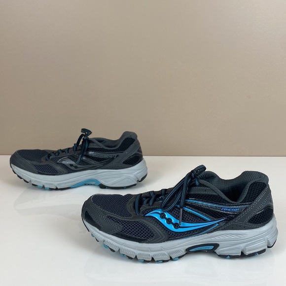 SAUCONY GRID COHESION TR 9 PLUSH LIGHTWEIGHT TRAIL RUNNING SHOE - WOMEN'S Size 8 - Picture 3 of 16